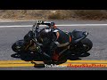 Azusa canyon motorcycle riders  high speed corners clutch up wheelies and a lowside crash