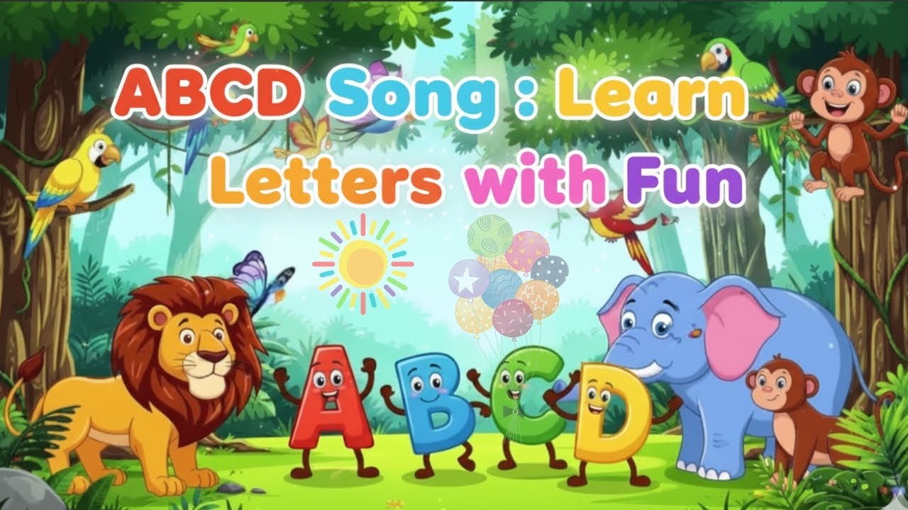 ABCD Song for Kids | A to Z Alphabet Song | Learn ABC Phonics & Letters ...