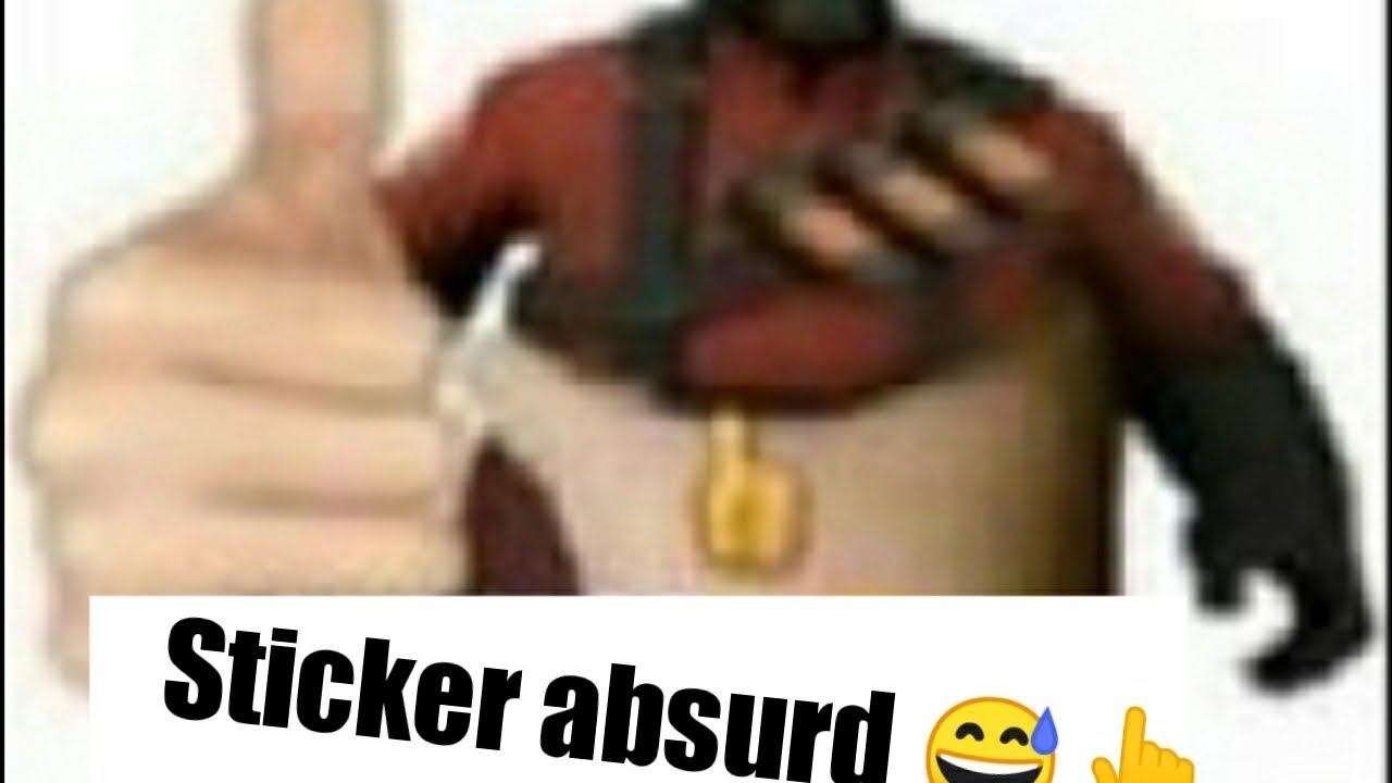 Sticker absurd part 1 - YouTube