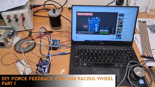 DIY Force Feedback (FFB) Sim Racing Wheel - Part 1 Wiring