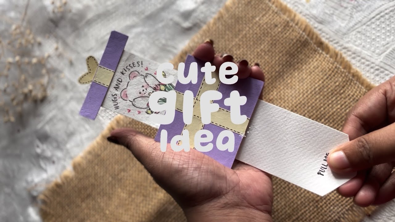 Cute gift idea/  pull up card / mylittlethings 🫶✨