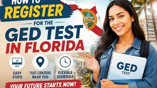 How to register for the GED test in Florida