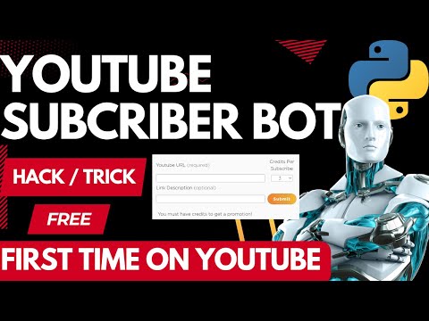 Get First 1000 Subcriber Using Python on Youtube || Get 1000 Sub using Python 2023
