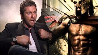 Gerard Butler: &quot;Check out my Six-Pack! - I would tell everyone that while making 300&quot;
