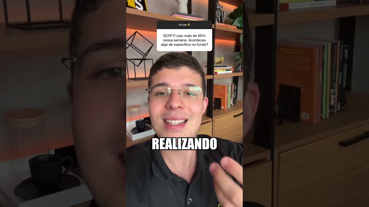 BCFF11 caiu mais de 90%? Aconteceu algo de específico no fundo?