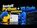 How to Run Python in VS Code on Windows 2026| First Python Program