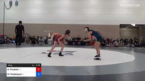 90 Kg Rr Rnd 1 - Aubrey Troutner, CO Vs Mara Vande...