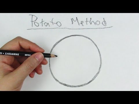 Video: How To Draw A Circle With A Pencil