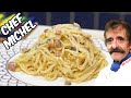 Linguine carbonara classique