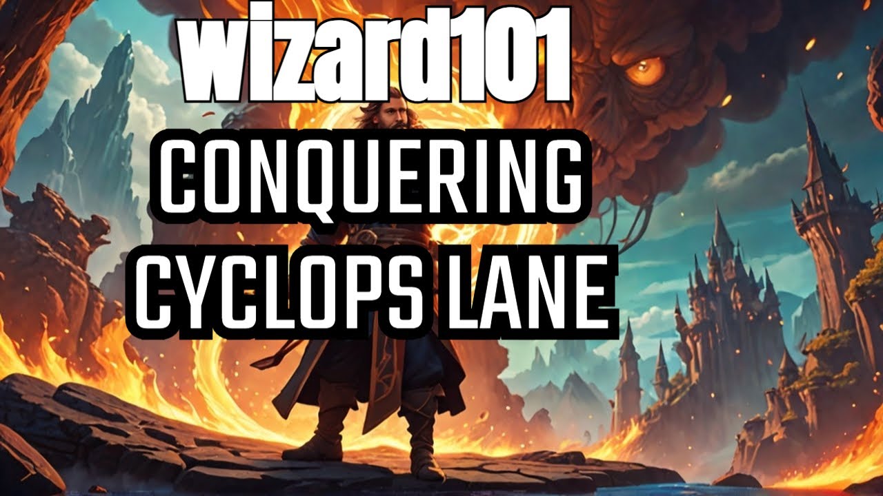 Fire Wizard's Epic Journey in Conquering Cyclops Lane - YouTube
