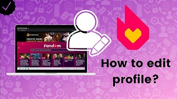 How to edit profile on Fandom.com?