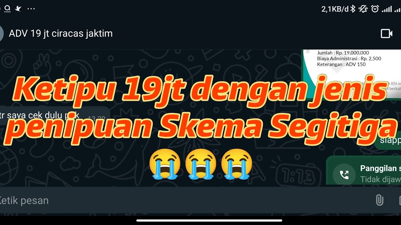 Share Pengalaman Kena Penipuan Skema Segitiga | Penipuan dalam jual beli online