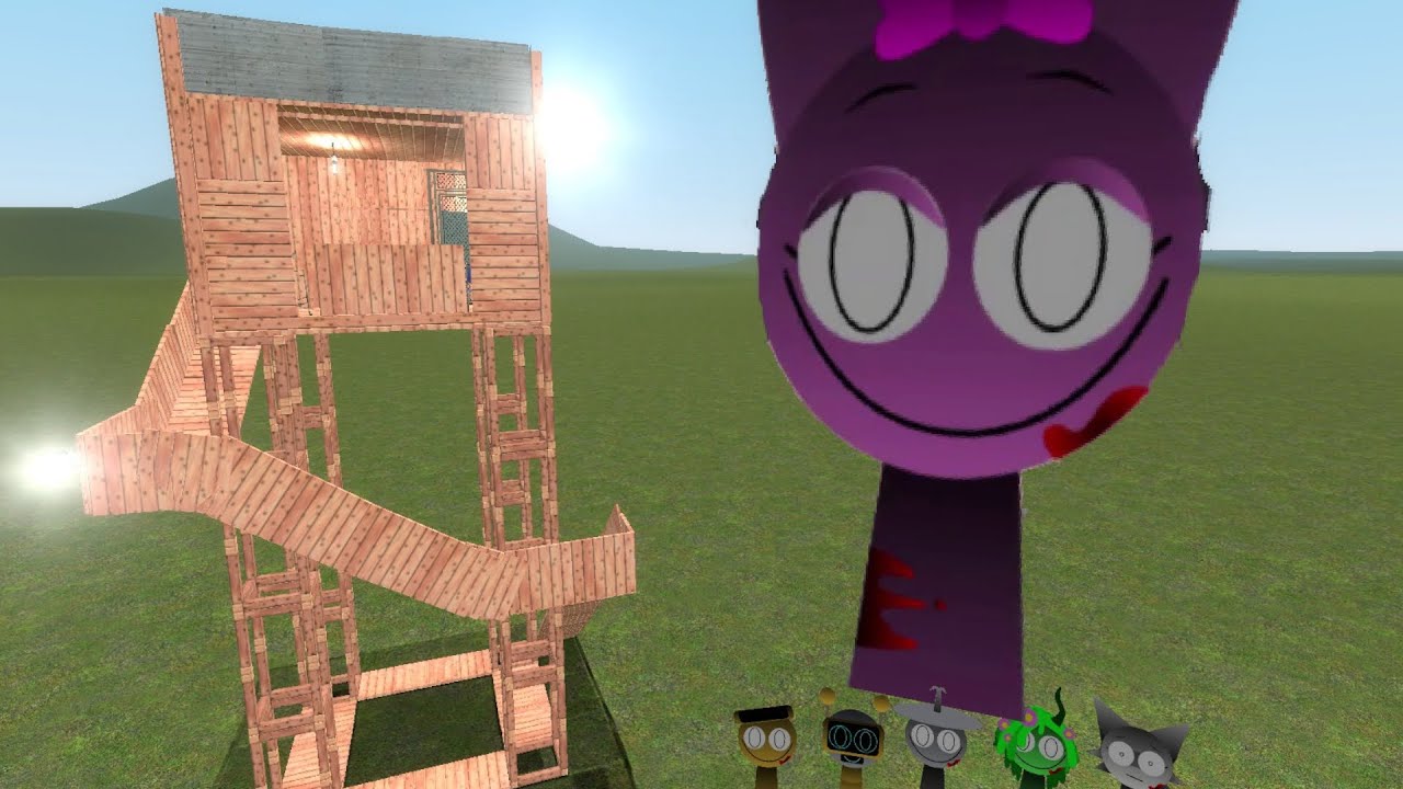 Nightmare Sprunki Vs Tower in Gmod