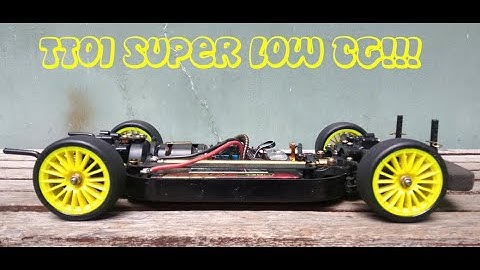 Team Gold Modified Tamiya TT01 - Ultra Low CG RC Car