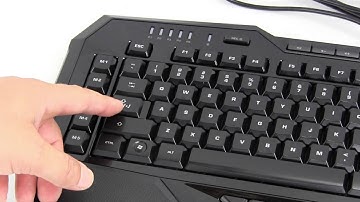 ROCCAT ISKU FX Gaming Keyboard Unboxing & Overview