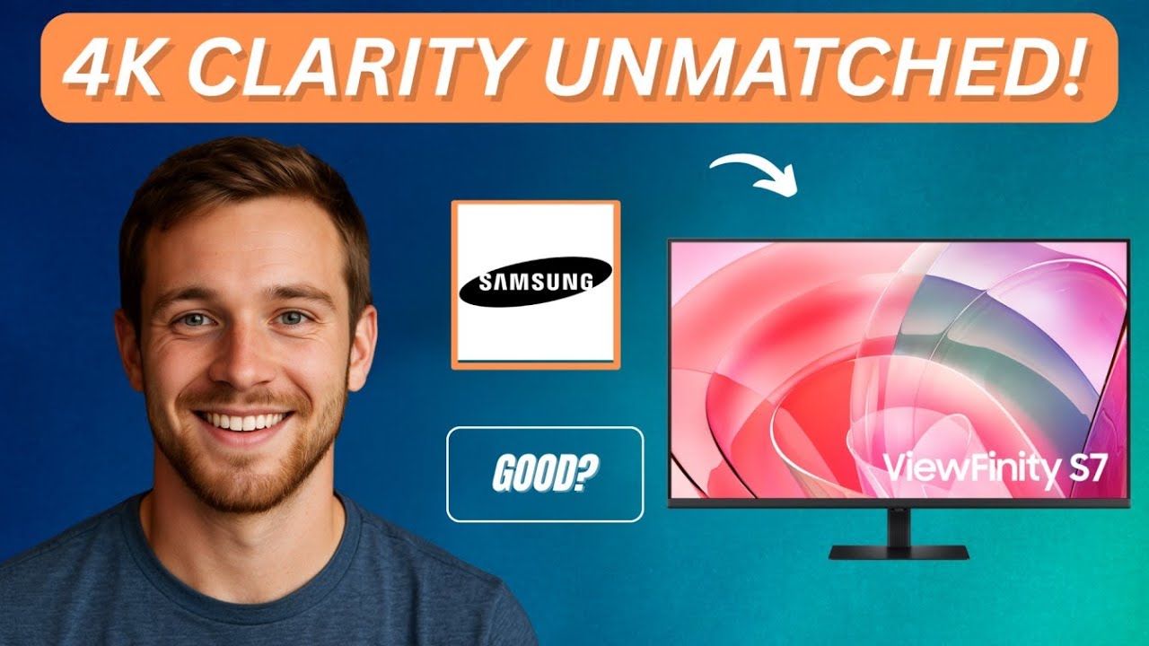 Samsung 32 Inch ViewFinity S7 (S70D) 4K UHD Monitor Review – Crisp 4K or Just Overhyped?