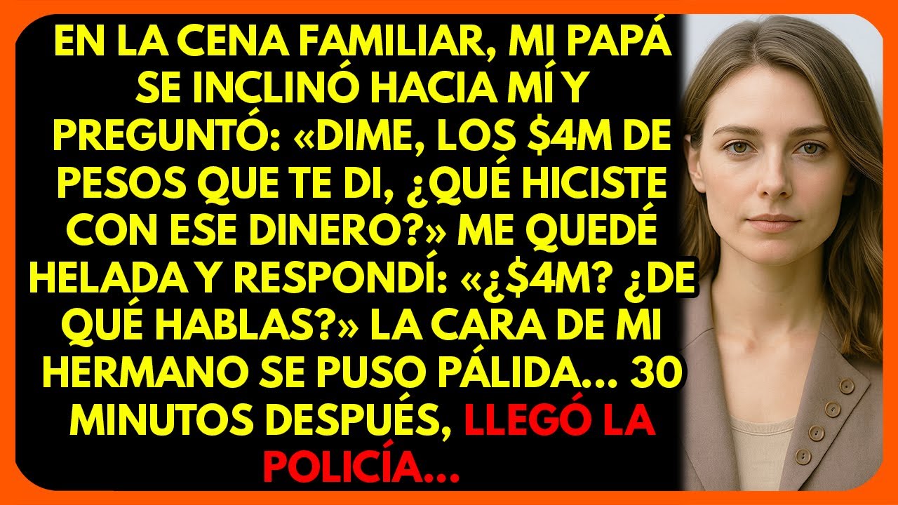 ¿Qué hiciste con eso? Me quedé helada: 