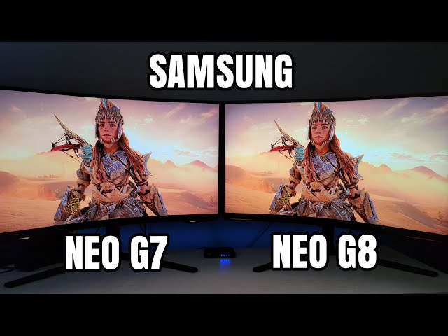 Samsung Gaming Monitors unveiled-Samsung Odyssey OLED G8, Odyssey G7 and  Odyssey G7 Neo