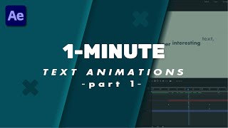 QUICK After Effects Text Animation Tutorial: Position + Opacity Text Reveal | Motion Graphics