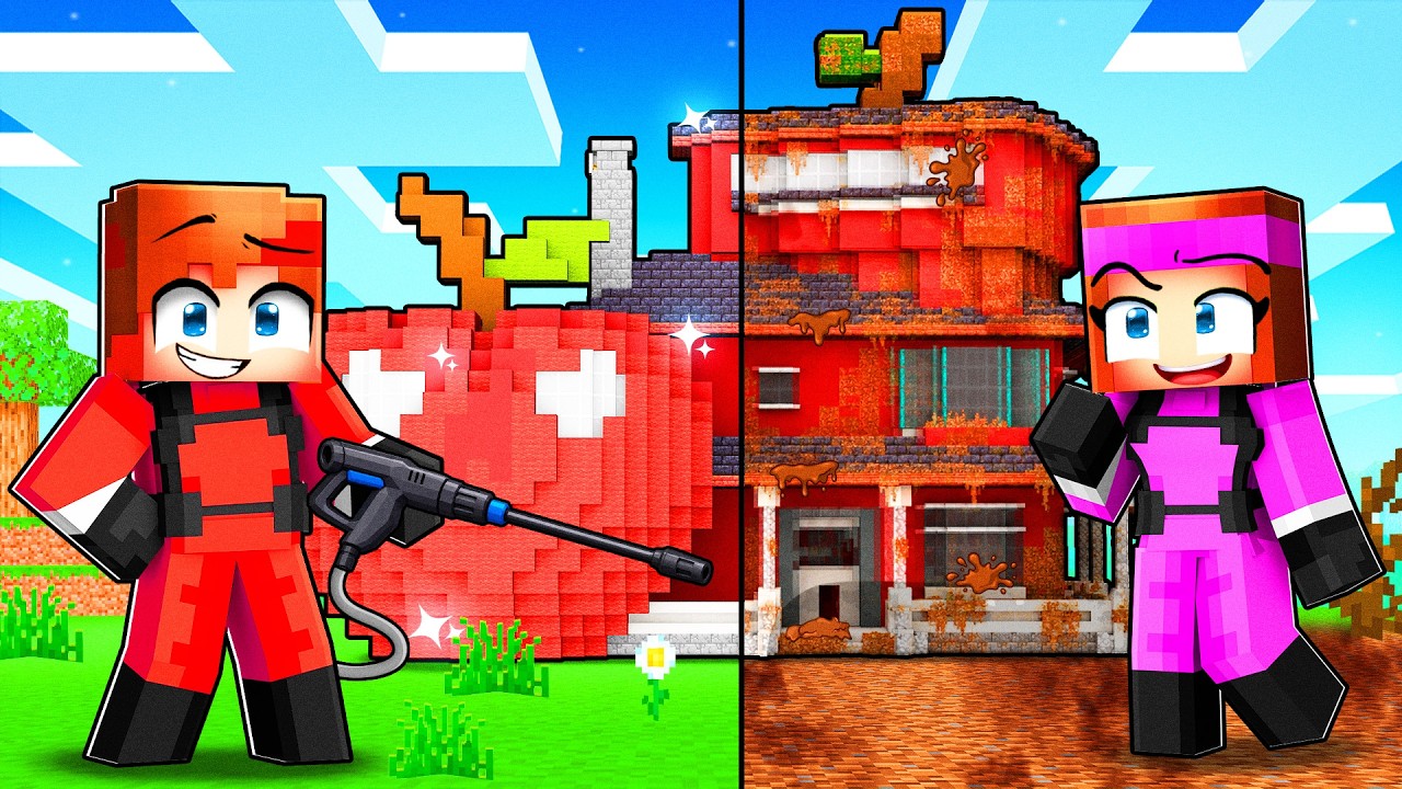 Si tu le nettoies, Tu le récupères sur Minecraft !