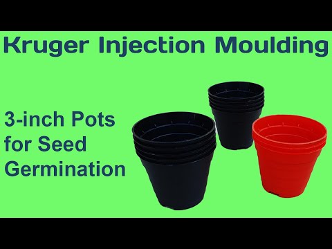 Awesome 3 inch pots for Seed Germination & root growth for plant saplings - video from Microtexindia