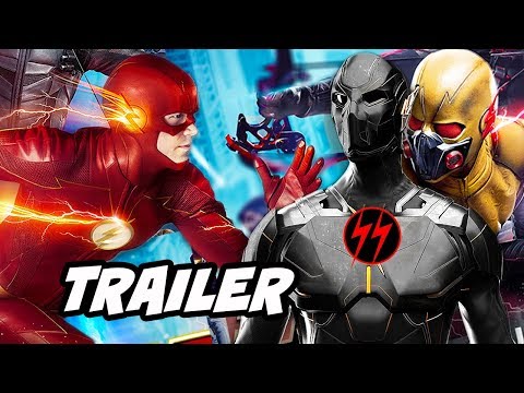 The Flash Season 4 Dark Flash Animated Promo and Black Lightning Trailer Breakdo