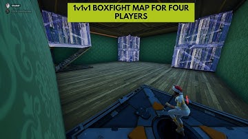 1v1 BOXFIGHT MAP FOR FOUR PLAYERS [1v1v1v1] MADE BY SiNNER