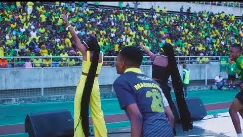 Chobis Twins - Full Performance On Yanga Day At Mkapa Studium