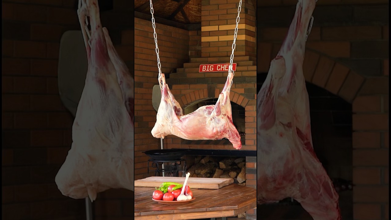 Молодой ягненок в помпейской печи