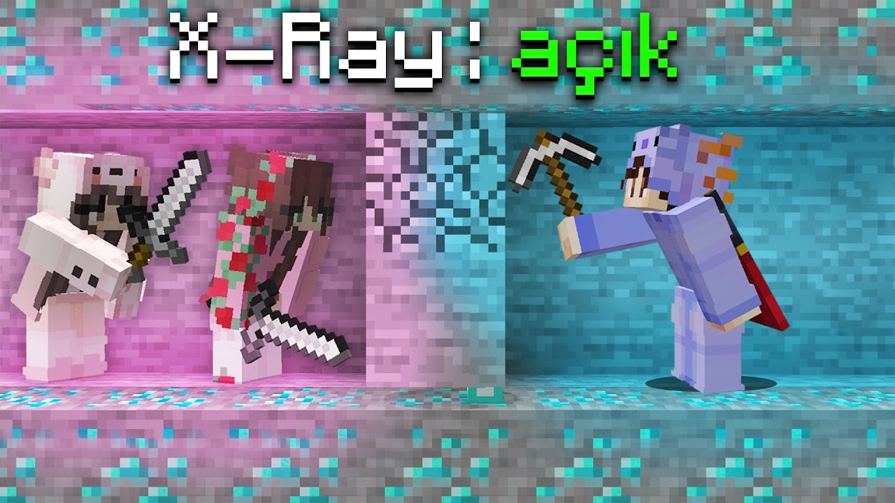 KIZ ARKADAŞIMIN Minecraft Sunucusunu HİLE İle TROLLEDİM