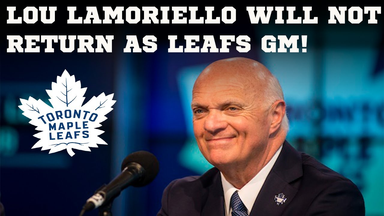 Lou Lamoriello not returning as Maple Leafs GM; time for Dubas or Hunter?