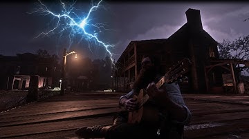 Relaxing Red Dead Redemption 2 Inspired Ambience | Ambient Acoustic Guitar Music