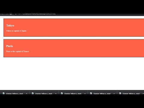 HTML CLASS ATTRIBUTE | HOW CAN CREATE CLASS IN HTML | CLASS ATTRIBUTE ...