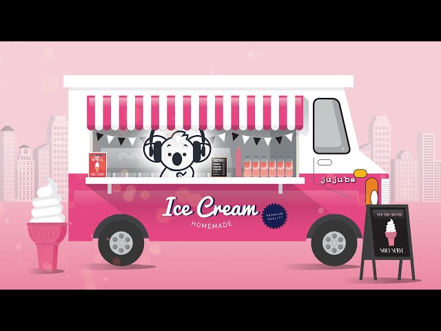Ice Cream Truck Dreams [Cute Koala u0026 Kawaii Ambience] Upbeat Lofi mix class=