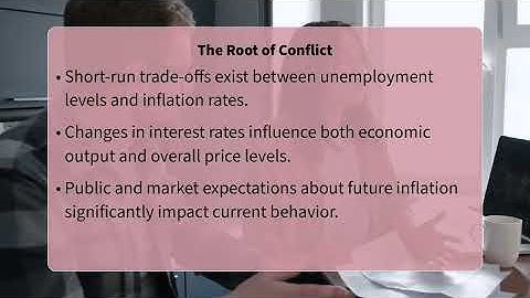 How Does Monetary Policy Navigate Economic Goal Conflicts?