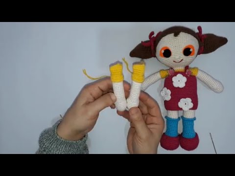 Amigurumi Niloya Bebek Yapımı Niloya Kol Yapılışı Niloya Baby Making Niloya Arm Making -02