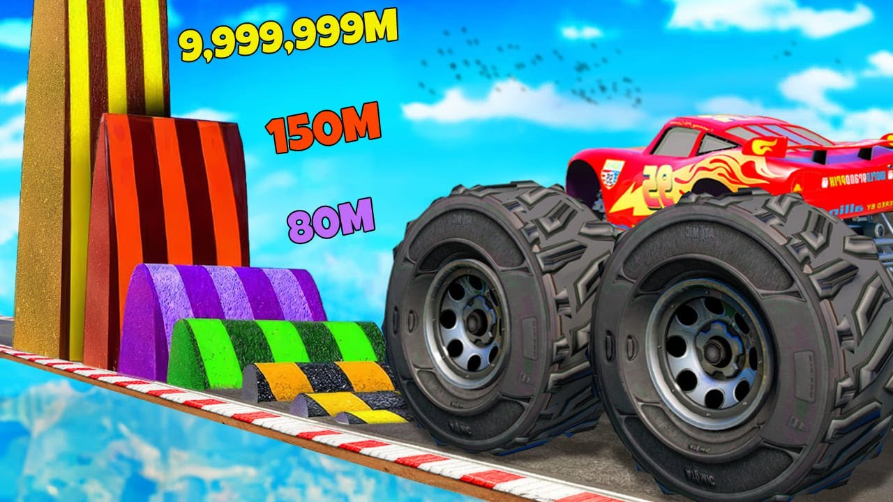 СМОЖЕТ ЛИ МОНСТР ТРАК ПРОЕХАТЬ ПО ЛЕЖАЧИМ ПОЛИЦЕЙСКИМ В ГТА 5 ? - ЭКСПЕРИМЕНТ В GTA 5