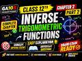 Inverse Trigonometry Part 2 ⚡ Class 12 | Board Exam 2027 तैयारी | 🔥 Easy Tricks| 😱 One Shot|