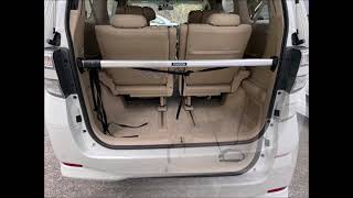 20アルファード ヴェルファイア ラゲージホールドバー 純正オプション