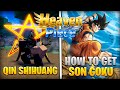 Haeven Piece | QIN SHIHUANG & GOKU | Showcase + Tutorial Como Obter Qin ShiHuang & Goku #haevenpiece