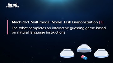 Mech-GPT Task Demo 1: The Robot Completes an Interactive Game Based on Natural Language Instructions