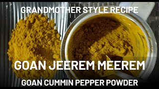 Grandmother Style Recipe Goan Jirem Mirem Powder/Goan Jeerem meerem Powder/goan Jeerem meerem masala screenshot 4