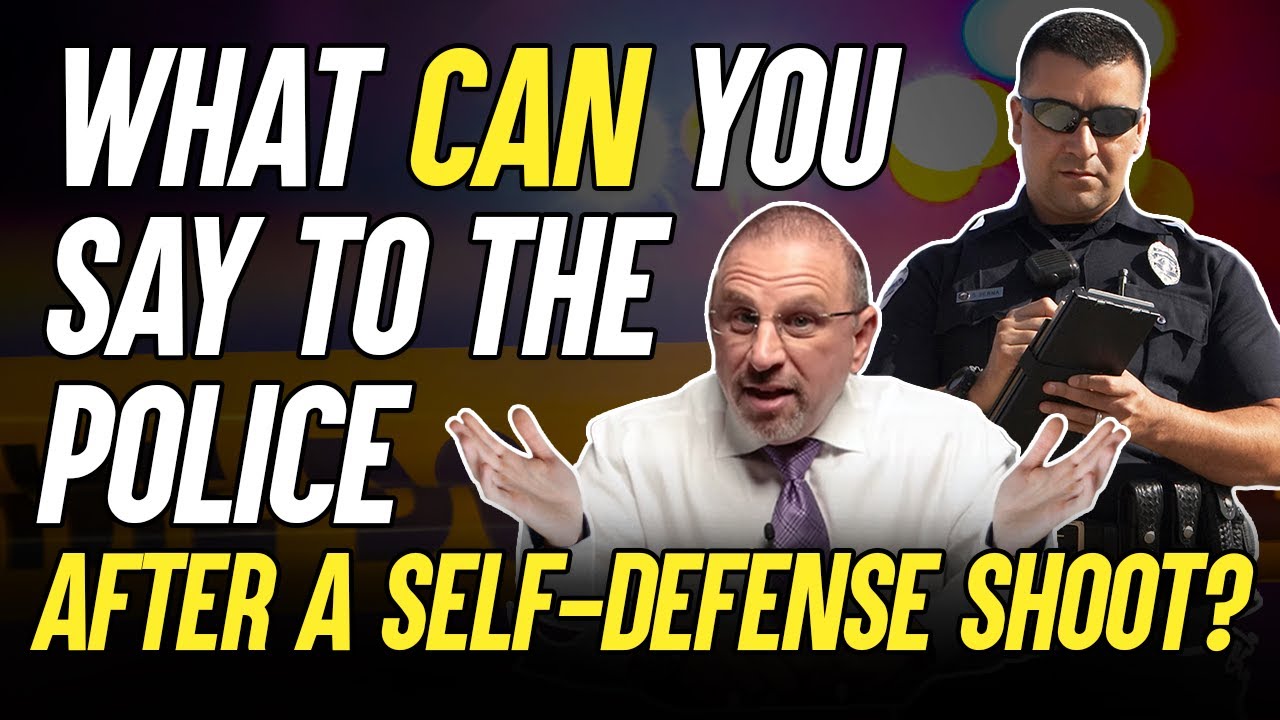 Что можно сказать полиции после стрельбы в целях самообороны?