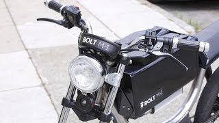 Bolt's High Tech Electric Motorbike