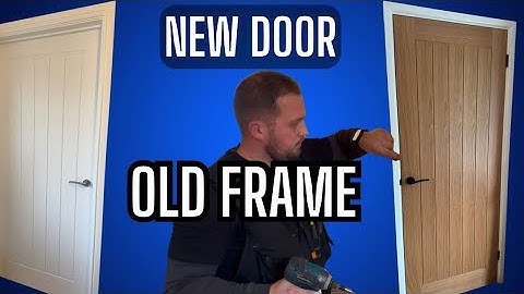 How To Install New Doors Into Old Door Frames | How to Hang New Doors in Old Frames