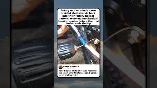 EASY BICYCLE SHIFT CABLE FUSION HACK DEMO