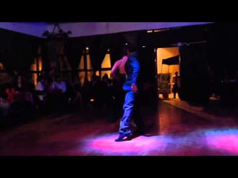 Juan Carlos Reynaga y Sandra Martínez en 5to Aniversario Milonga Querida
