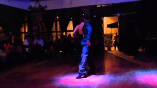 Juan Carlos Reynaga y Sandra Martínez en 5to Aniversario Milonga Querida