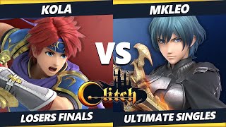 Glitch Konami Code Losers Finals - Kola (Roy) Vs. MkLeo (Byleth) Smash Ultimate Tournament