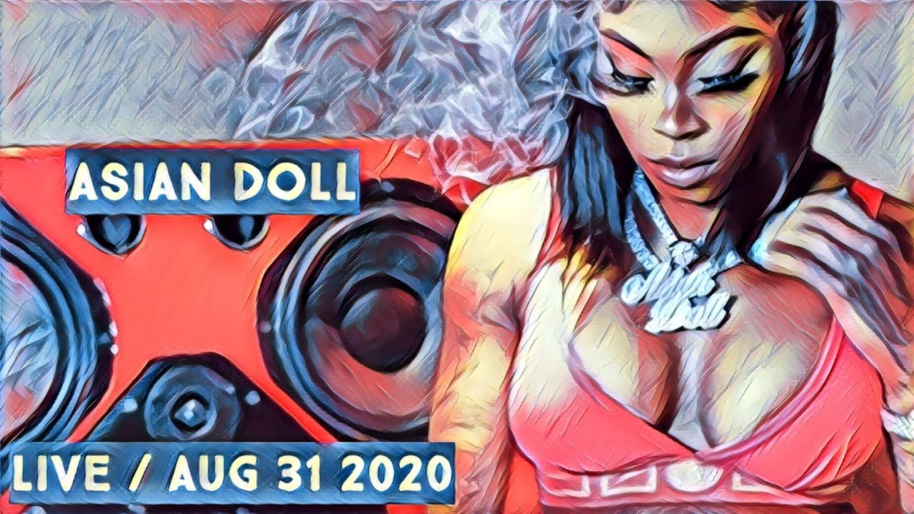 Asian Doll (IG: @asiandabrat) on Live Stream on August 31st 2020